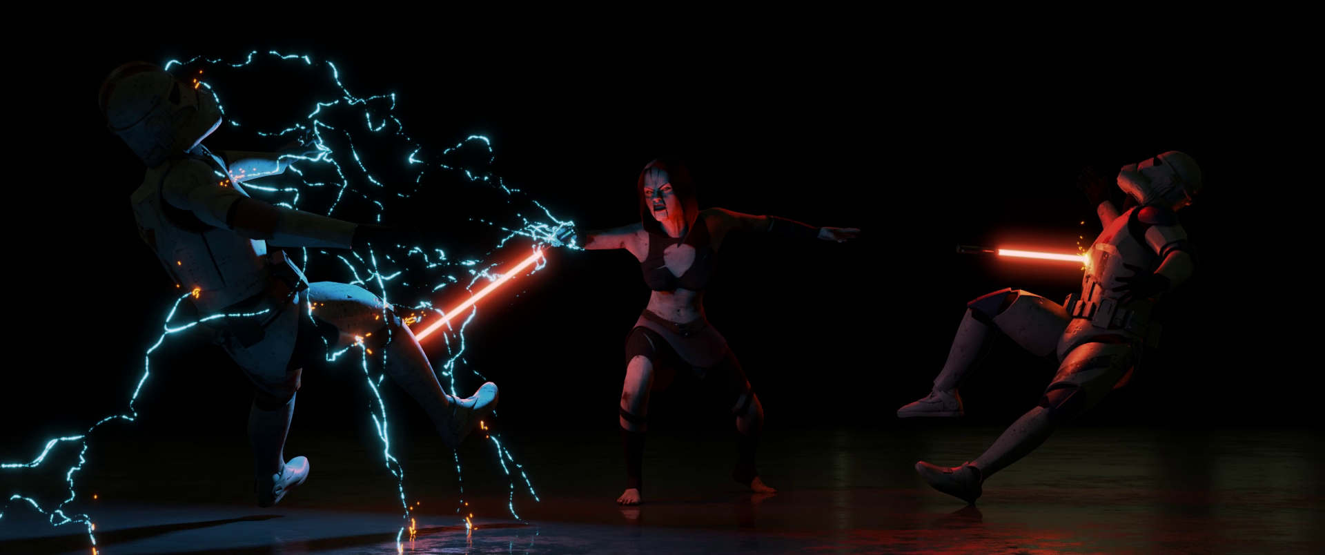 Image réalisée en 3D dans le cursus de l'école H3D2